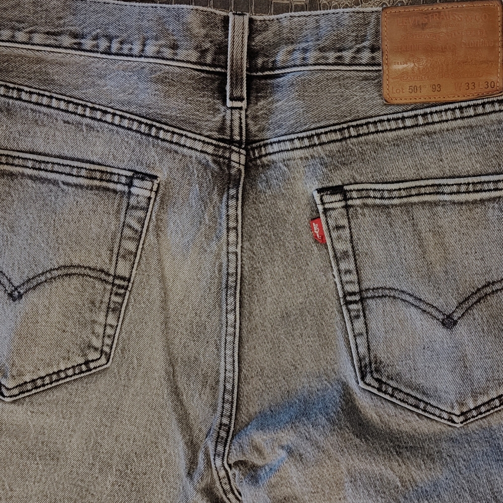 Levi's 501 '93 Premium Men's Jeans 33x30 Grey